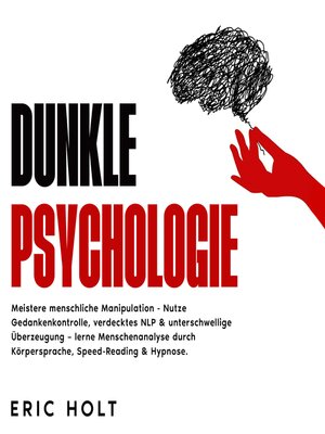 cover image of Dunkle Psychologie